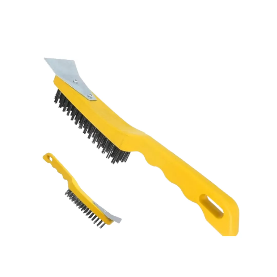 Escova de Aço com Raspador