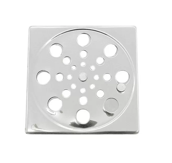 Ralo Inox Grelha Quadrada 15cm